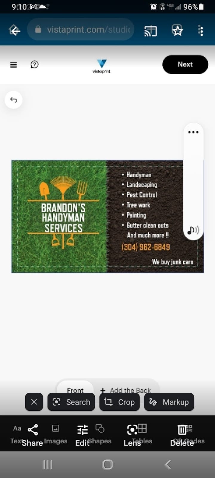 Brandon's Handyman Service