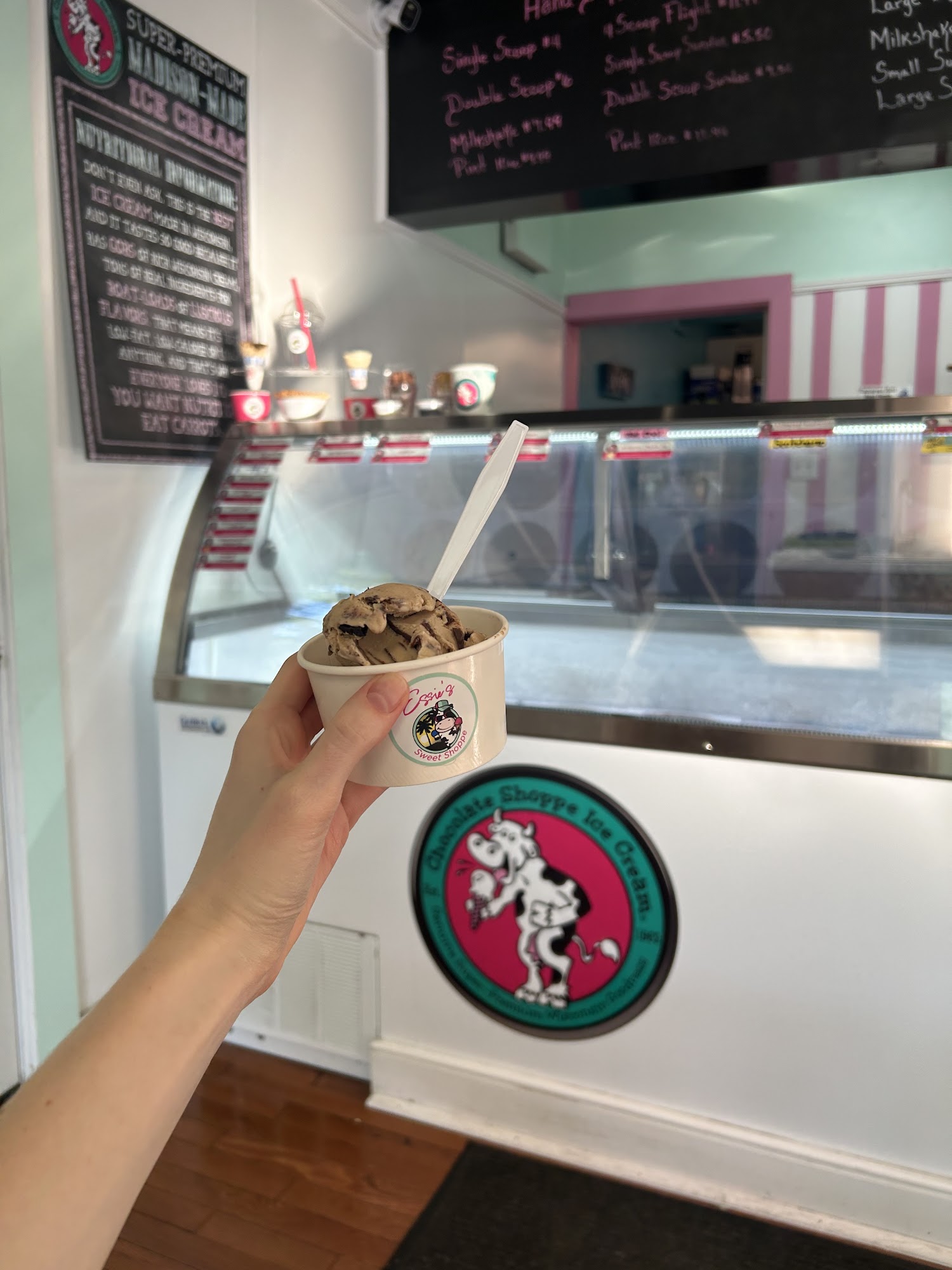 Essie's Sweet Shoppe Menu