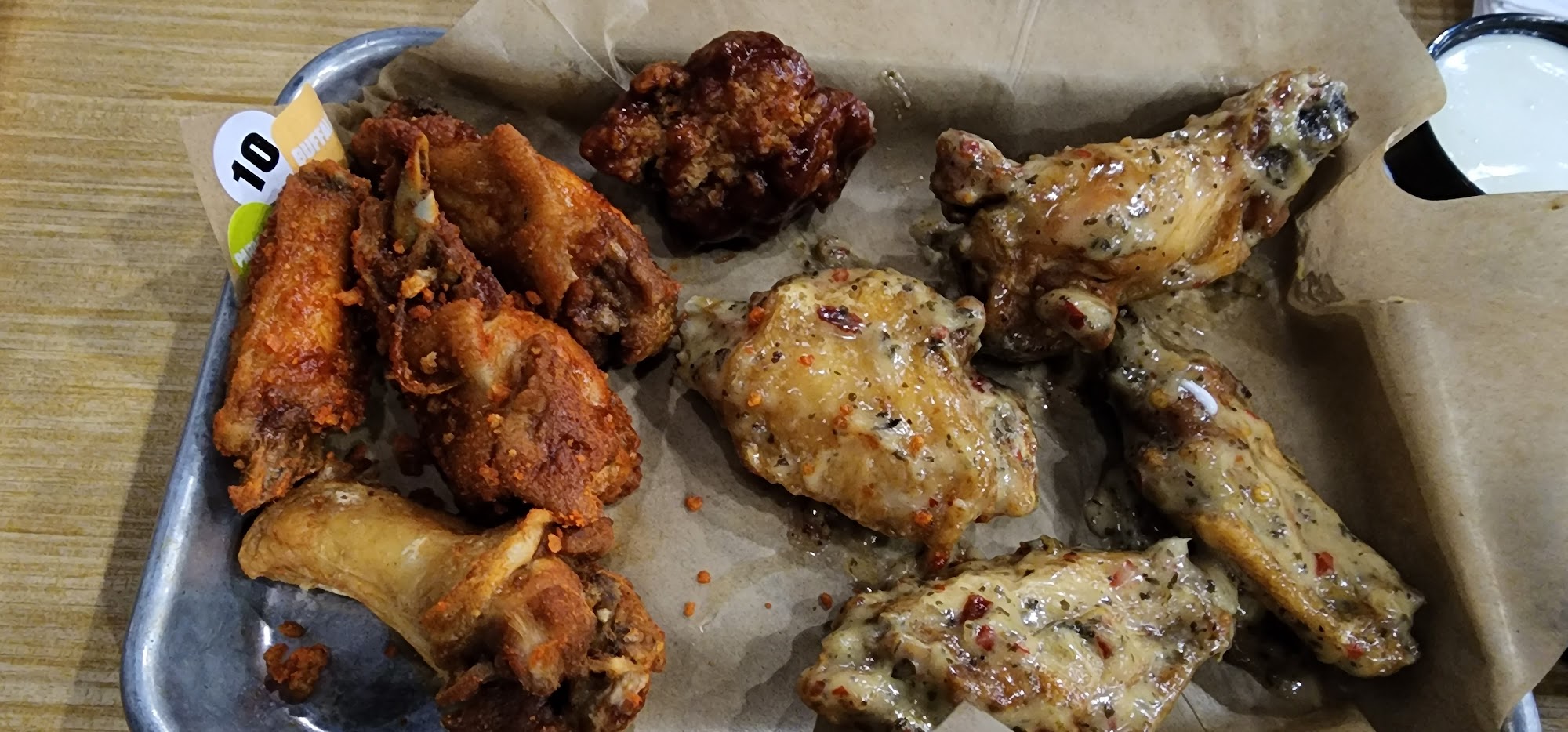 Buffalo Wild Wings Menu