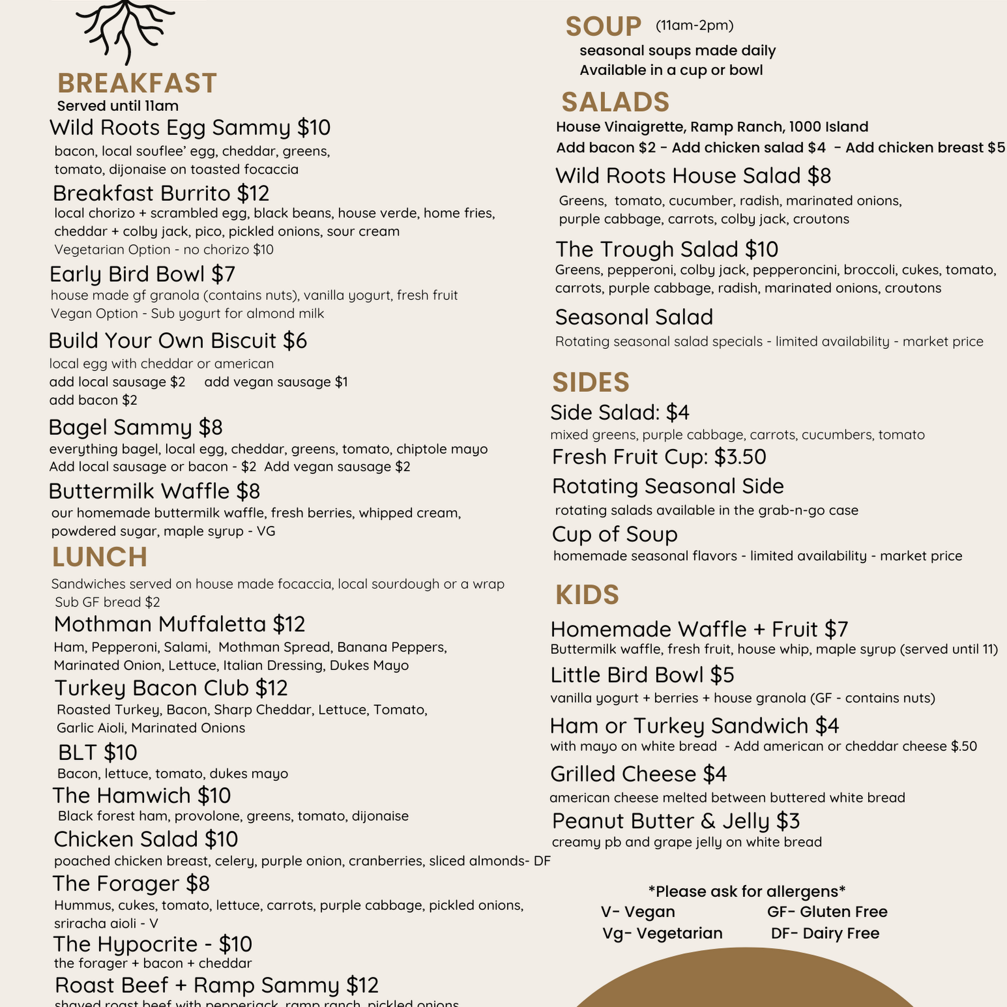 Wild Roots Cafe & Co. Romney