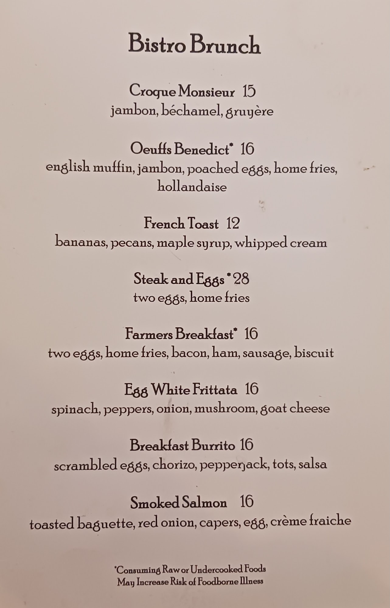 Bistro 112 Shepherdstown