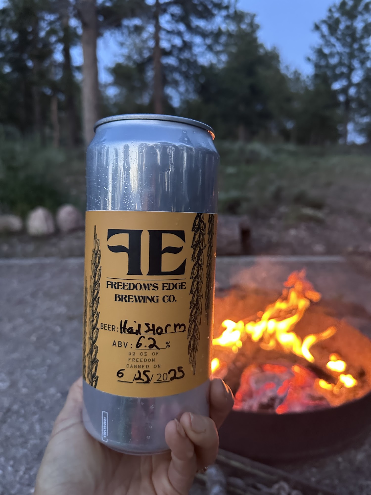 Freedom's Edge Brewing Co. Menu