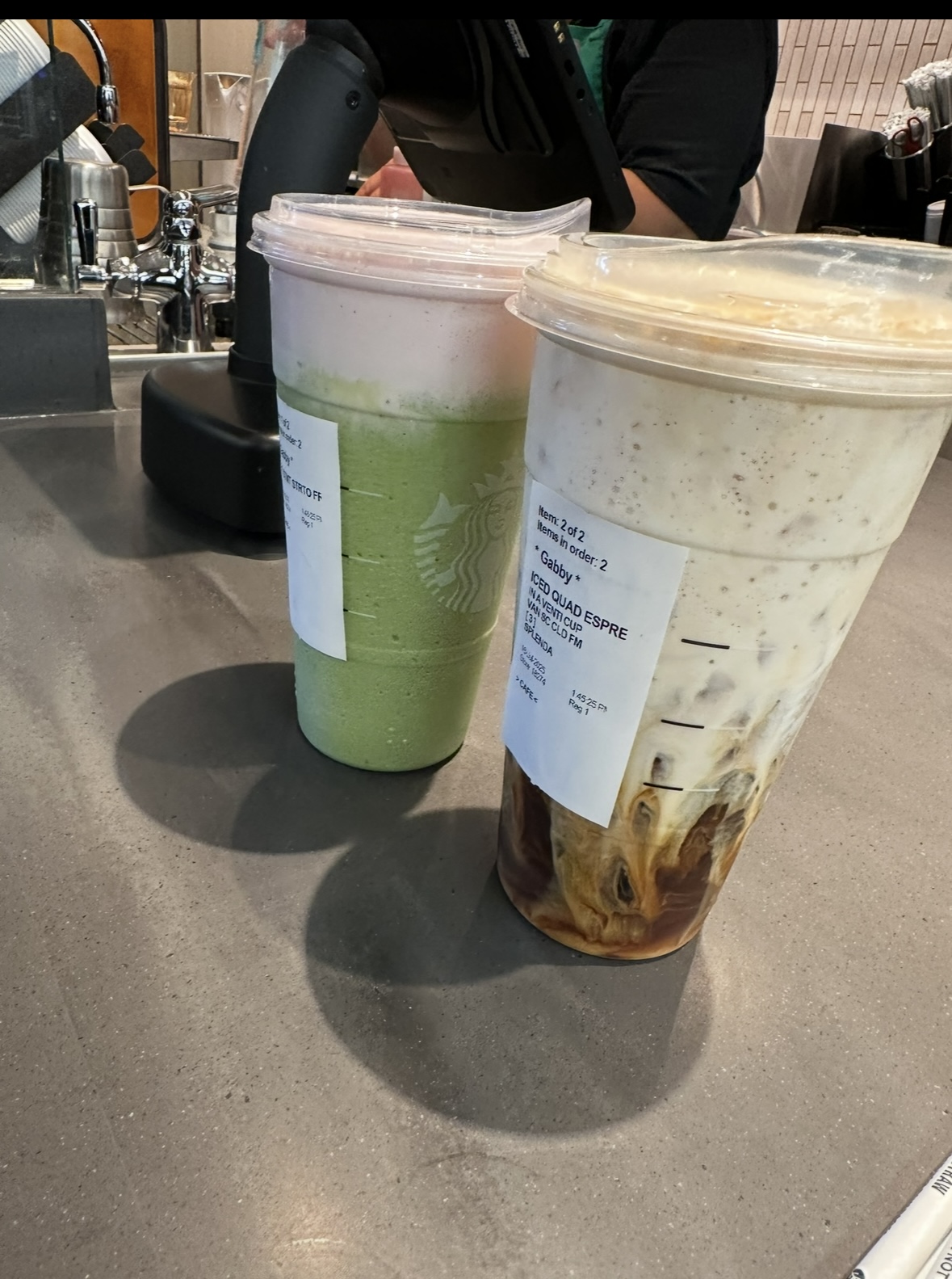 Starbucks Menu