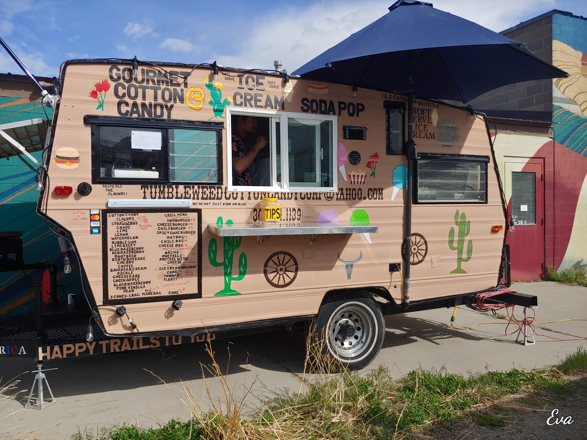 Tumbleweed Cotton Candy Menu