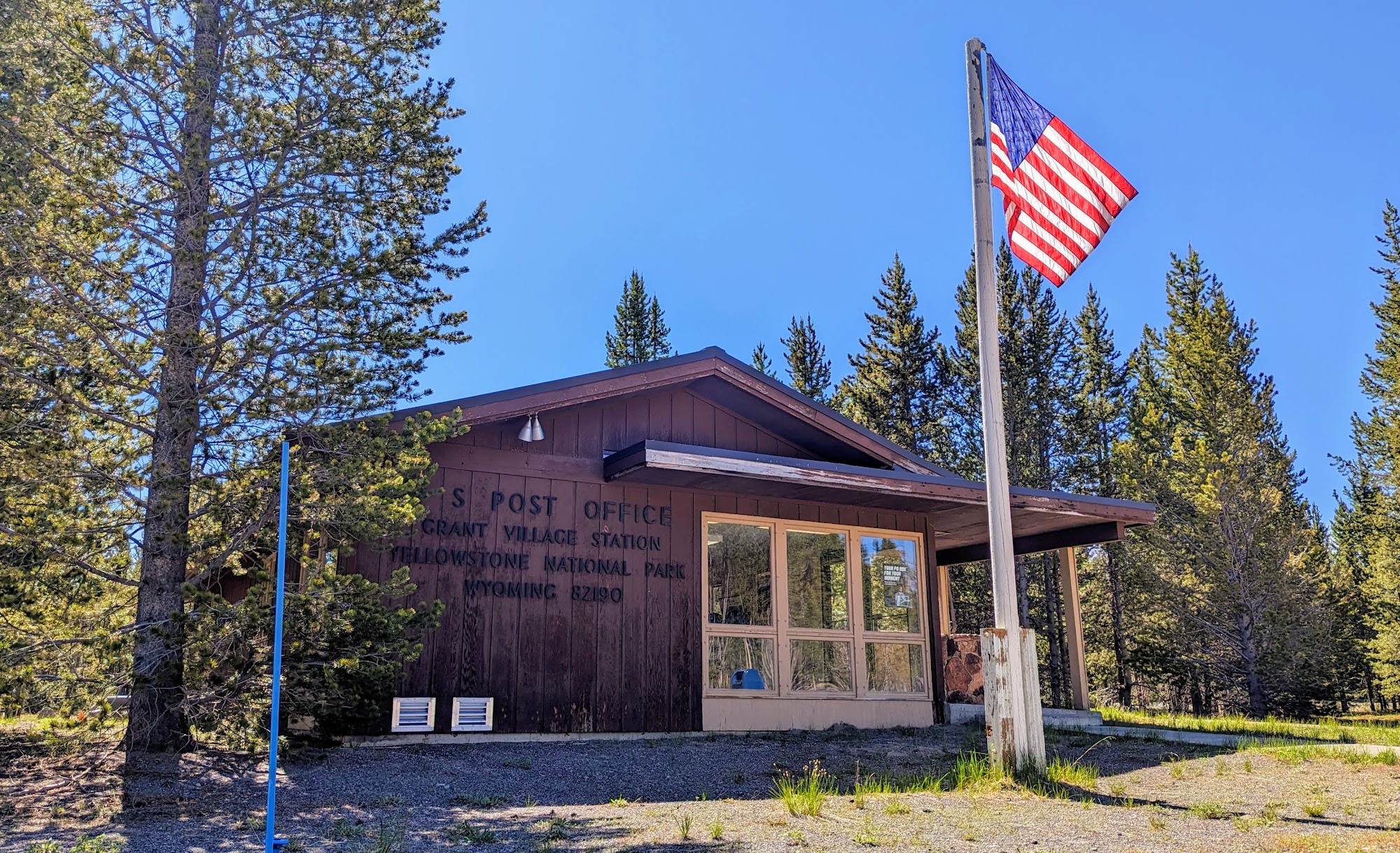US Post Office Yellowstone National Park